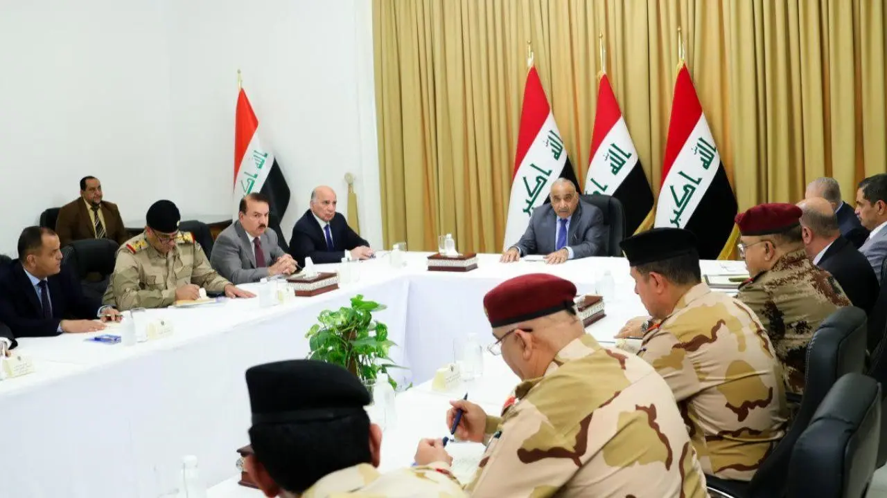 نشست شورای امنیت ملی عراق برای اتخاذ تدابیری در حفاظت از حاکمیت عراق