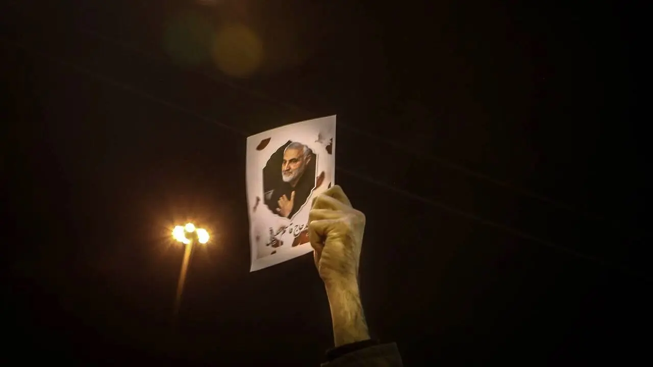 سرود حزب‌الله لبنان برای شهید «سلیمانی» و شهید «المهندس» + ویدئو