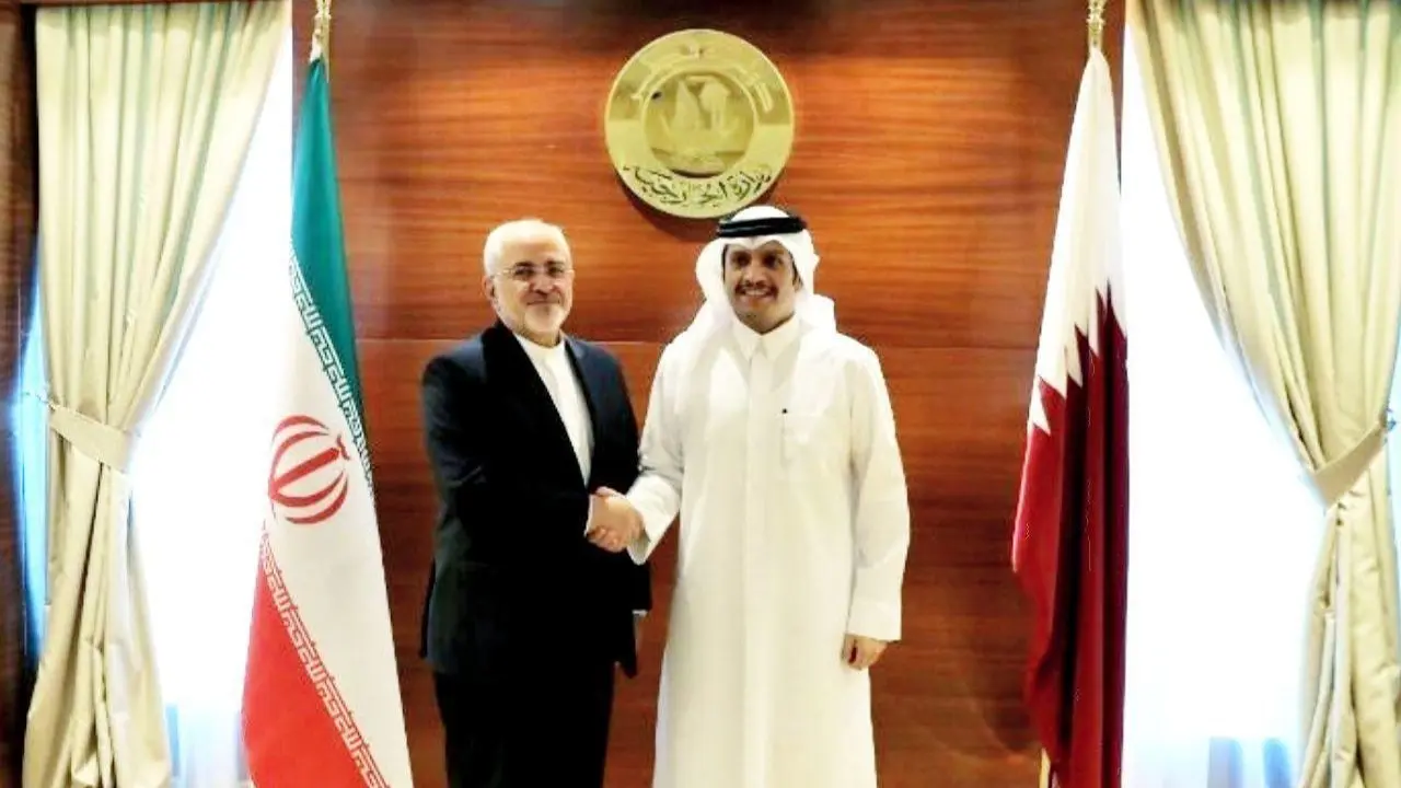 وزیر خارجه قطر با «ظریف» دیدار کرد