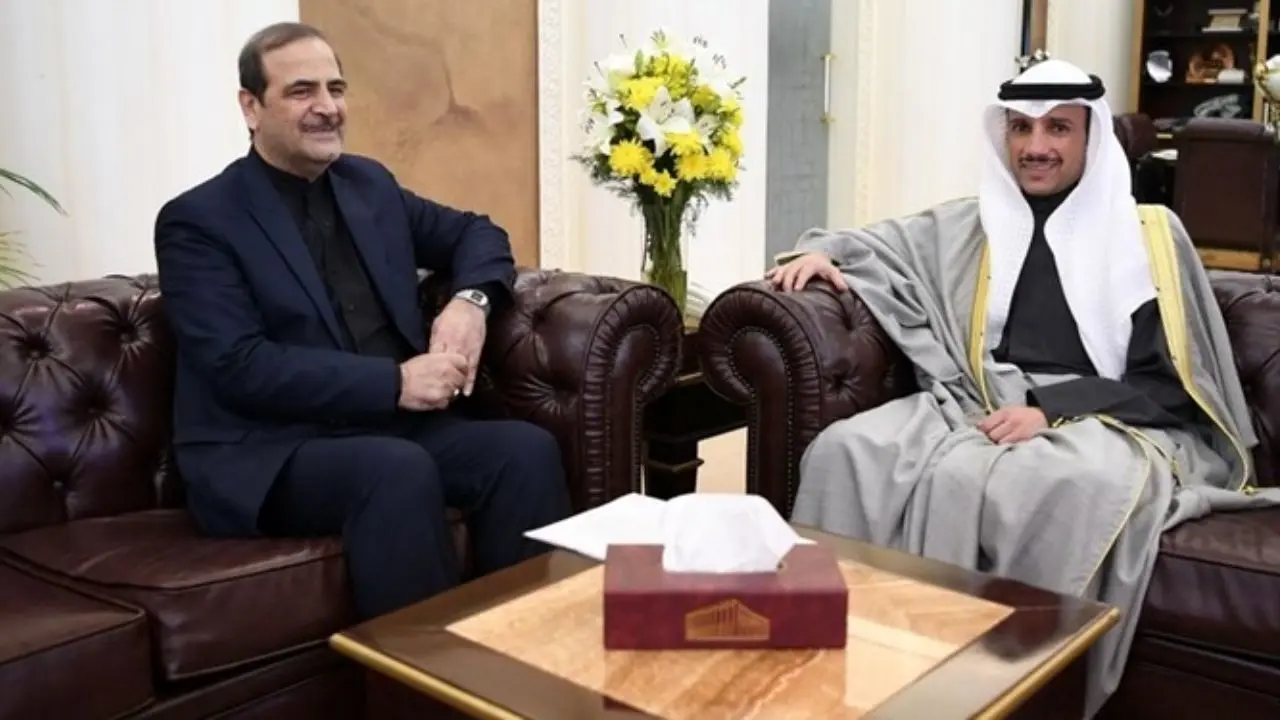 دیدار سفیر ایران با رئیس پارلمان کویت