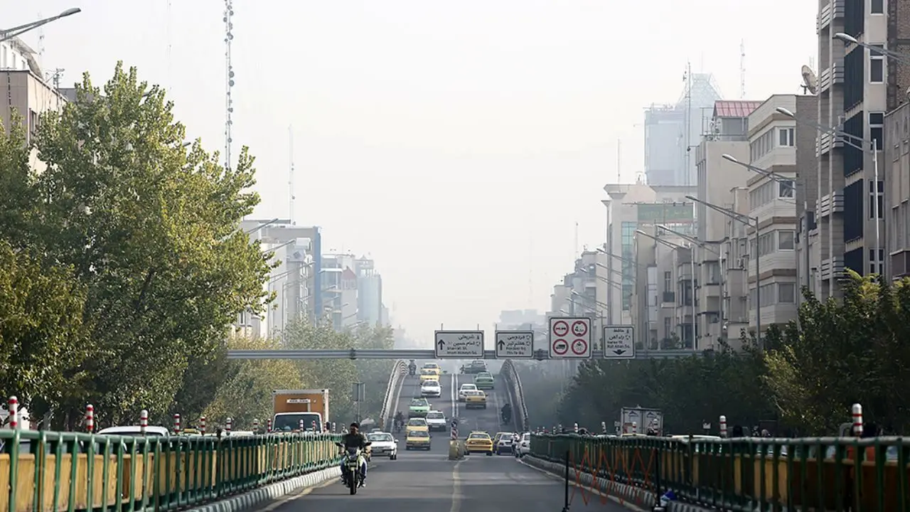 هوای تهران برای گروه‌های حساس ناسالم می‌شود