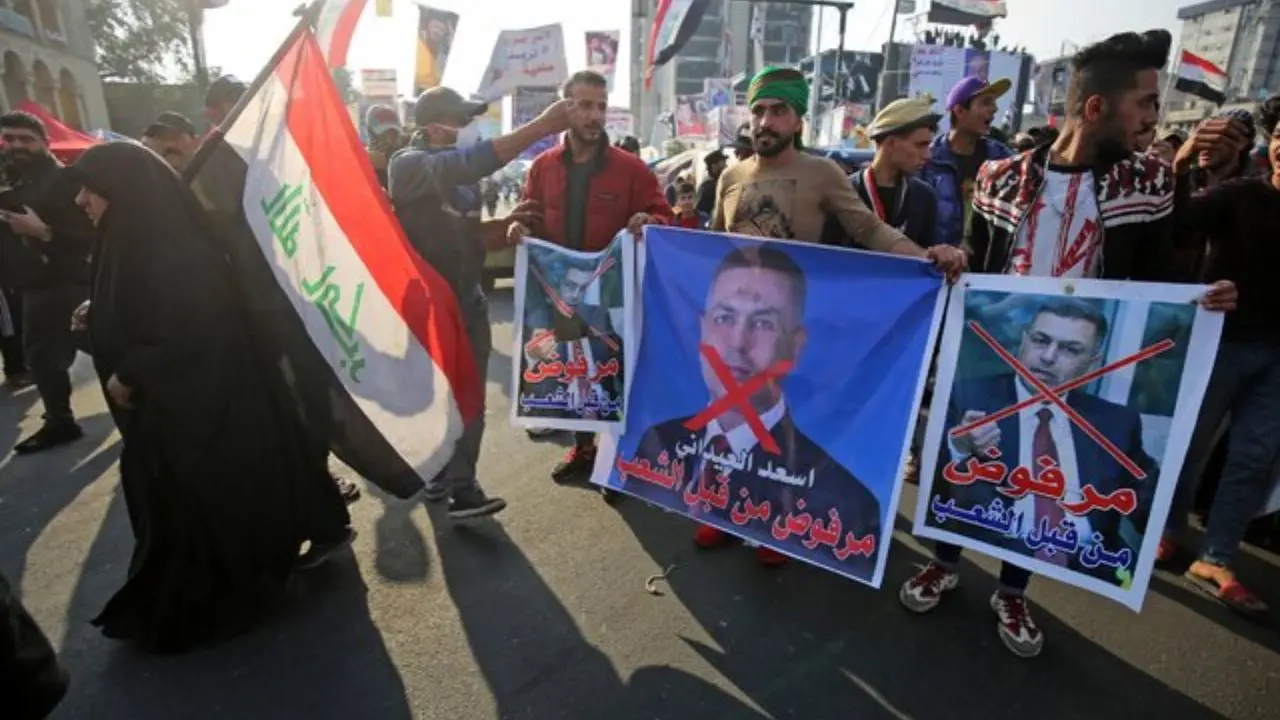 ضرب‌الاجل 3 روزه معترضان عراقی به «برهم صالح» برای تعیین نخست‌وزیر