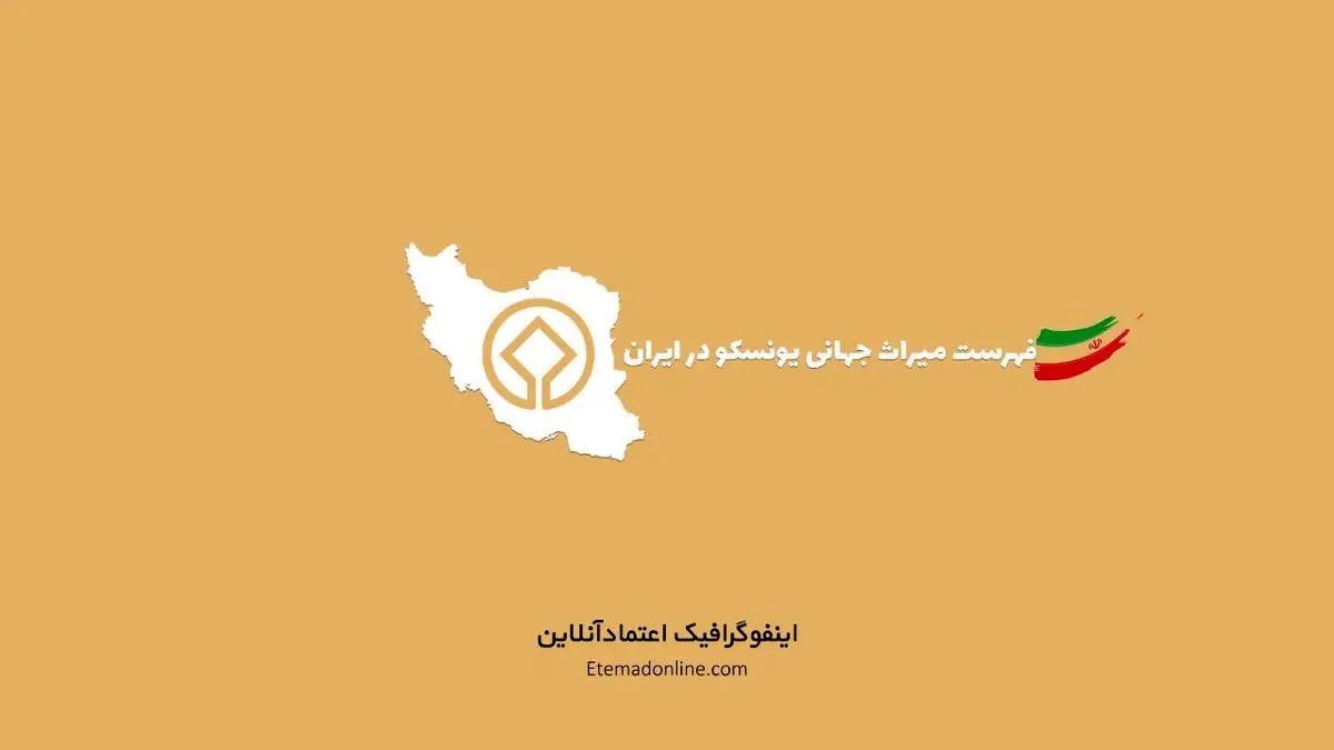 اینفوگرافی| میراث فرهنگی ایران برای جهان