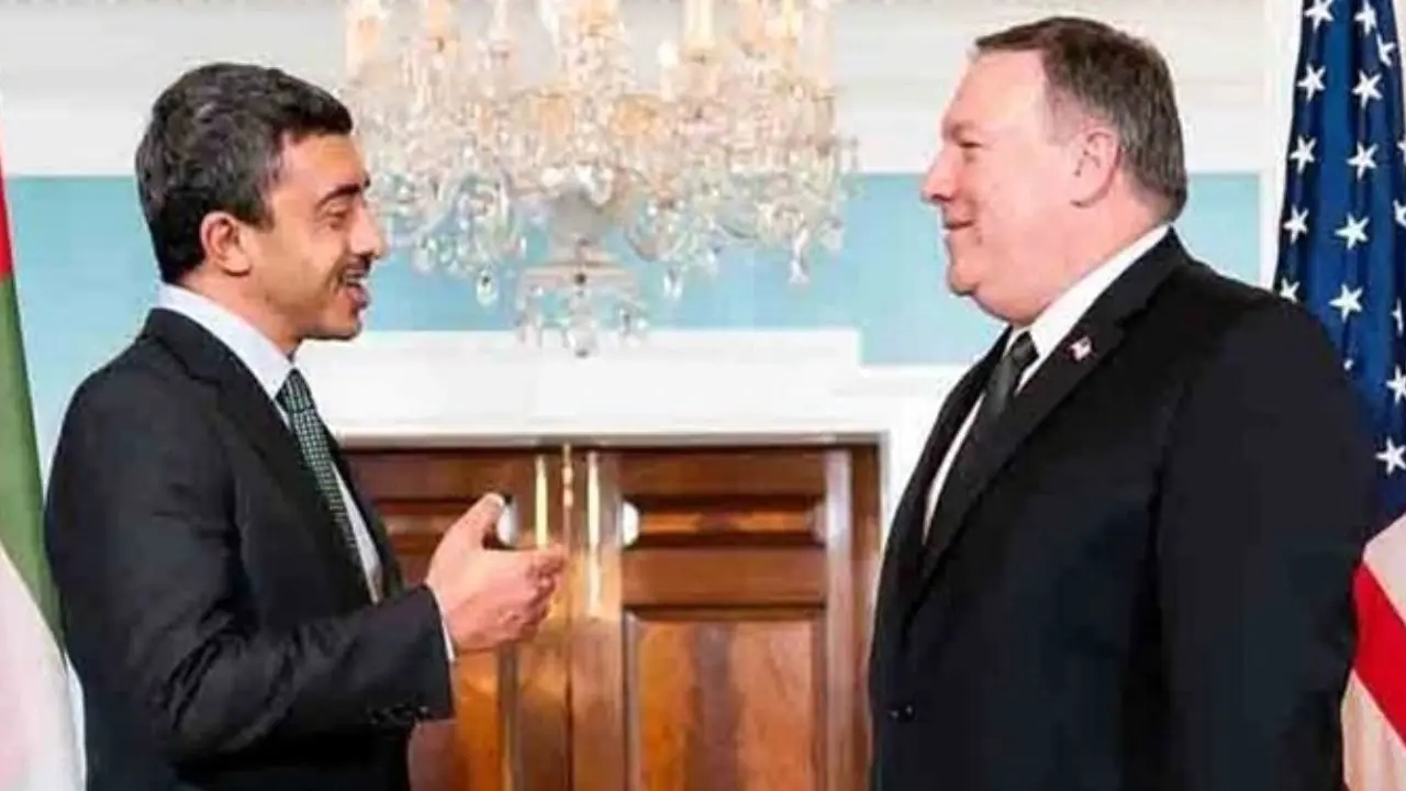 «پمپئو» با وزیر خارجه امارات گفت‌وگو کرد