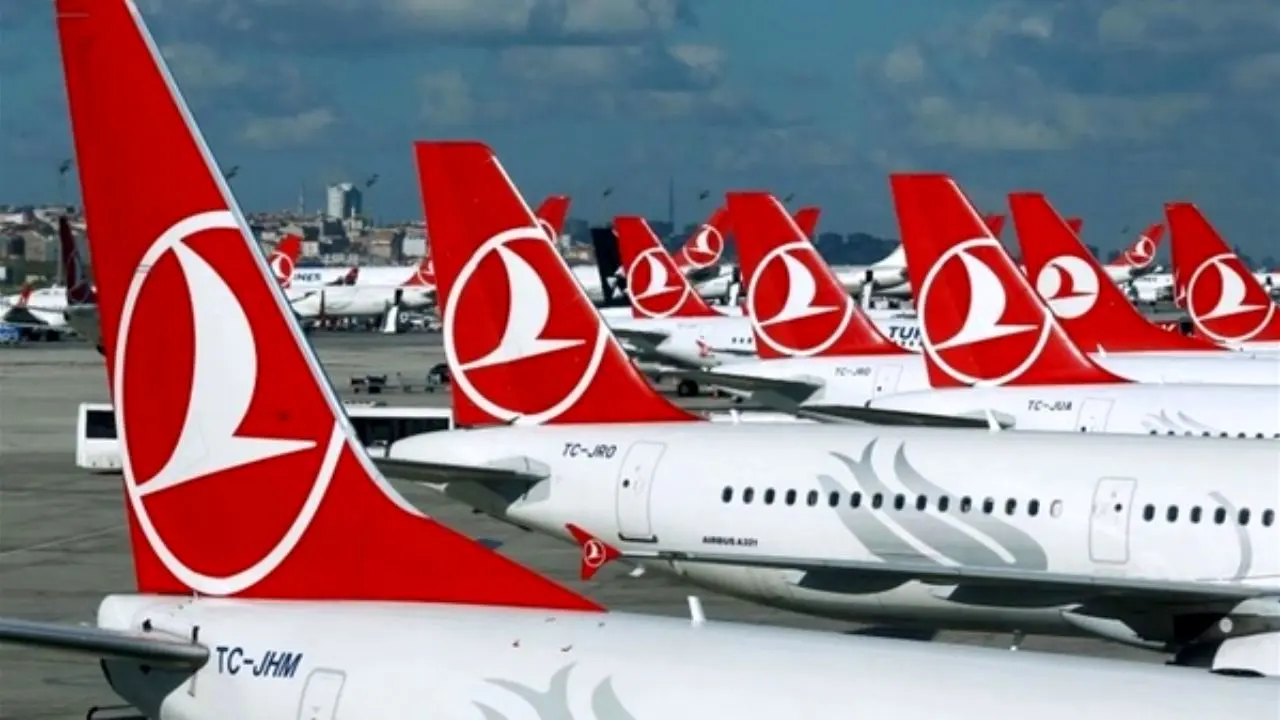 سرگیری پروازهای شرکت هواپیمایی ترکیه به تهران و بغداد
