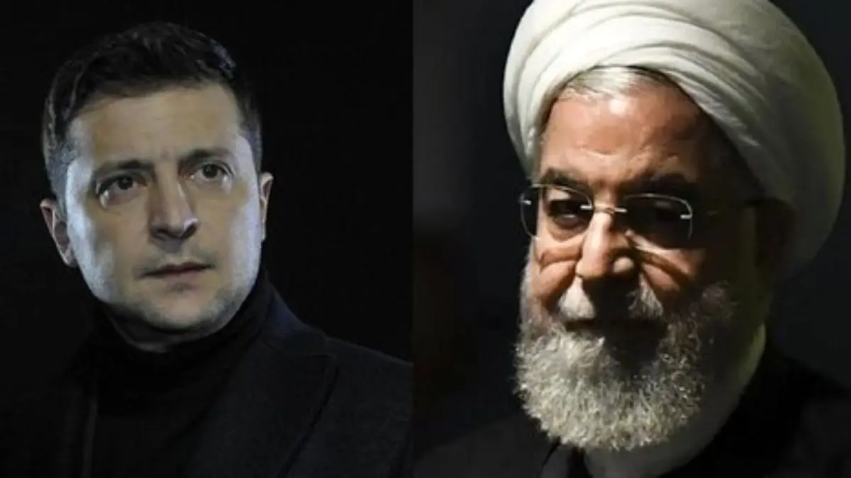 گفتگوی تلفنی روسای جمهور ایران و اوکراین درباره سقوط هواپیما