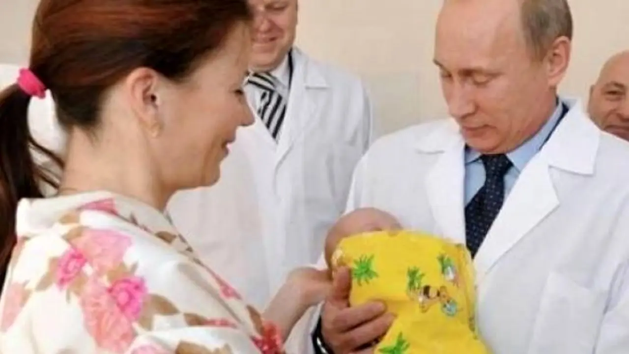 هدیه پوتین به نوزادان جدید