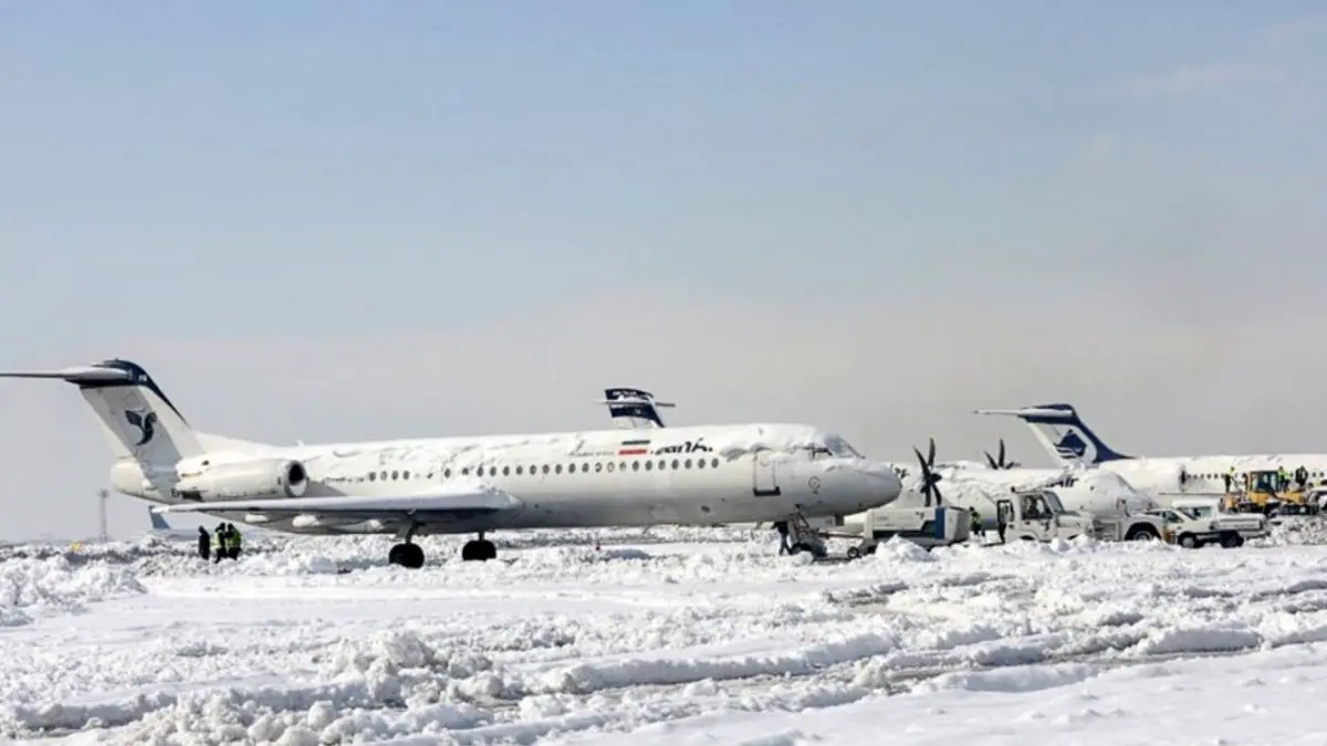 پروازهای مهرآباد به محض افزایش دید افقی از سر گرفته می‌شود