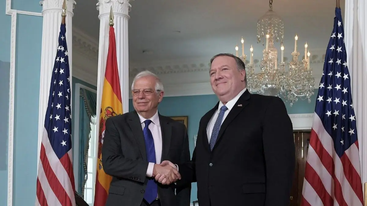 «پمپئو» و «بورل» برای مقابله با ایران رایزنی کردند