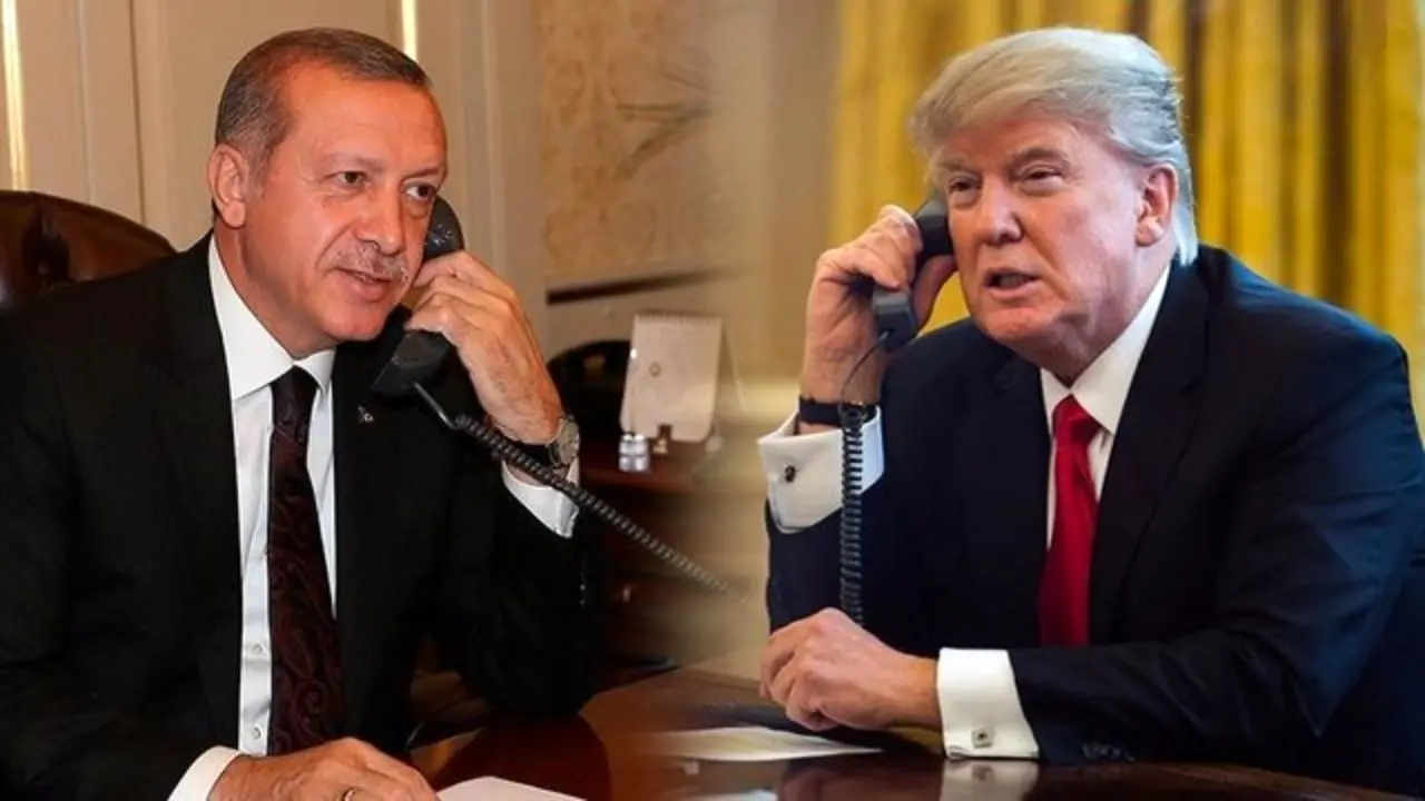 ترامپ و اردوغان درباره ایران و منطقه گفت‌وگو کردند
