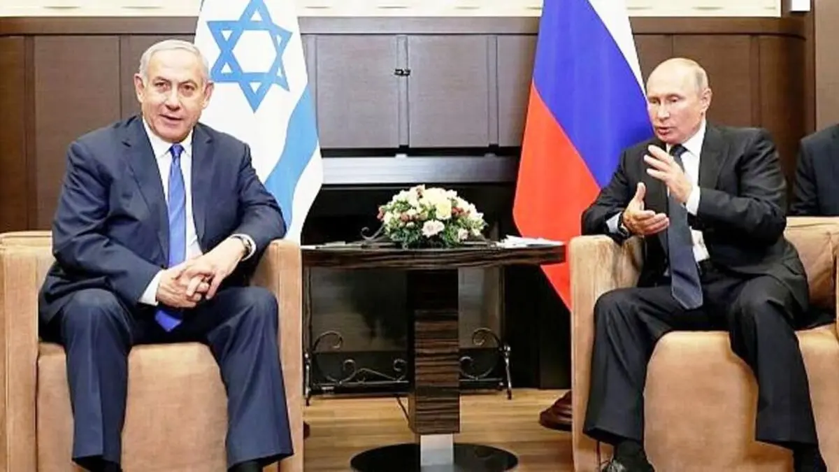 ایران محور دیدار پوتین و نتانیاهو در فلسطین اشغالی قرار گرفت