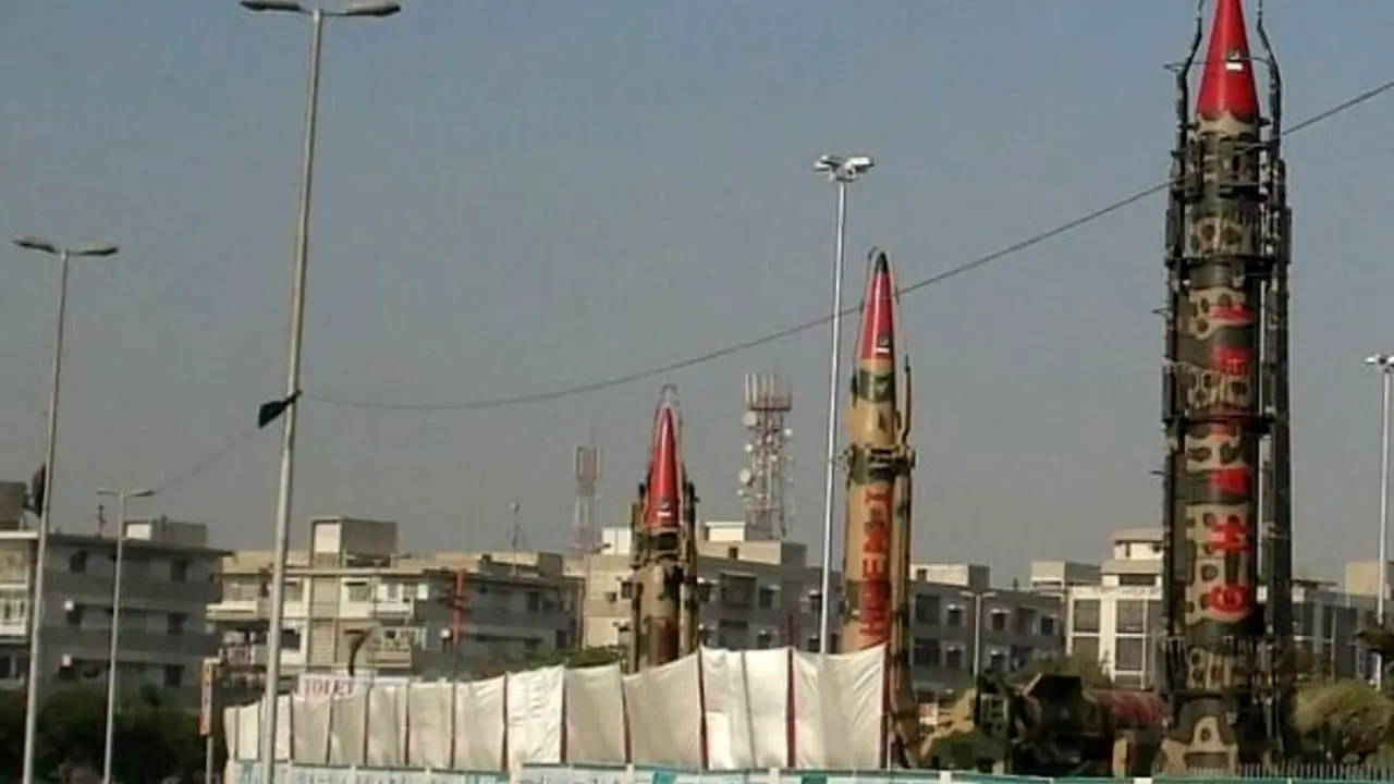 پاکستان موشک هسته‌ای سطح به سطح آزمایش کرد