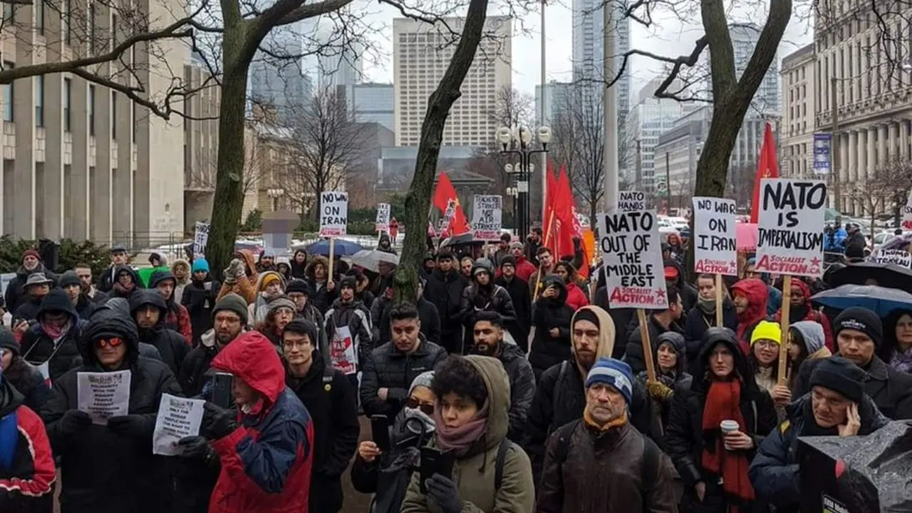 معترضان کانادایی خواستار پایان سیاست‌های خصمانه آمریکا علیه ایران شدند