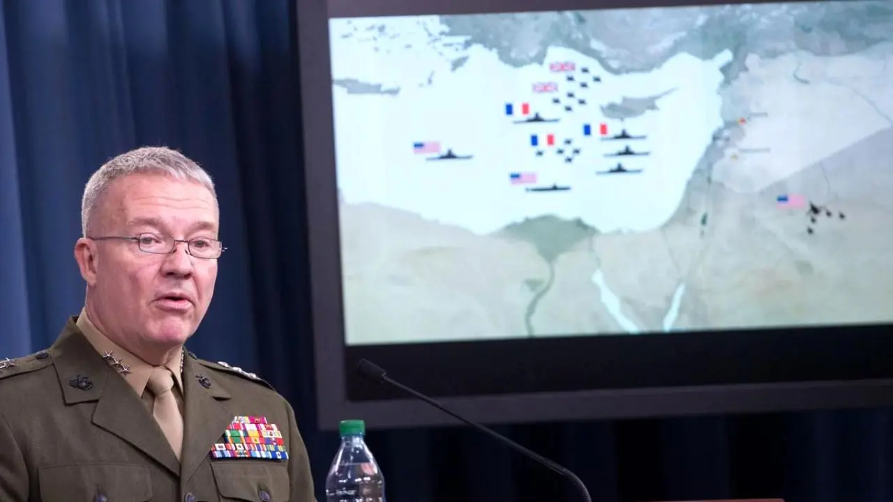 فرمانده سنتکام: آمریکا به حضور در سوریه پایبند است