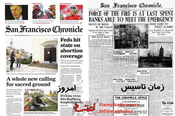 فرم روزنامه‌های معروف جهان چه تغییری کرده است؟ + عکس