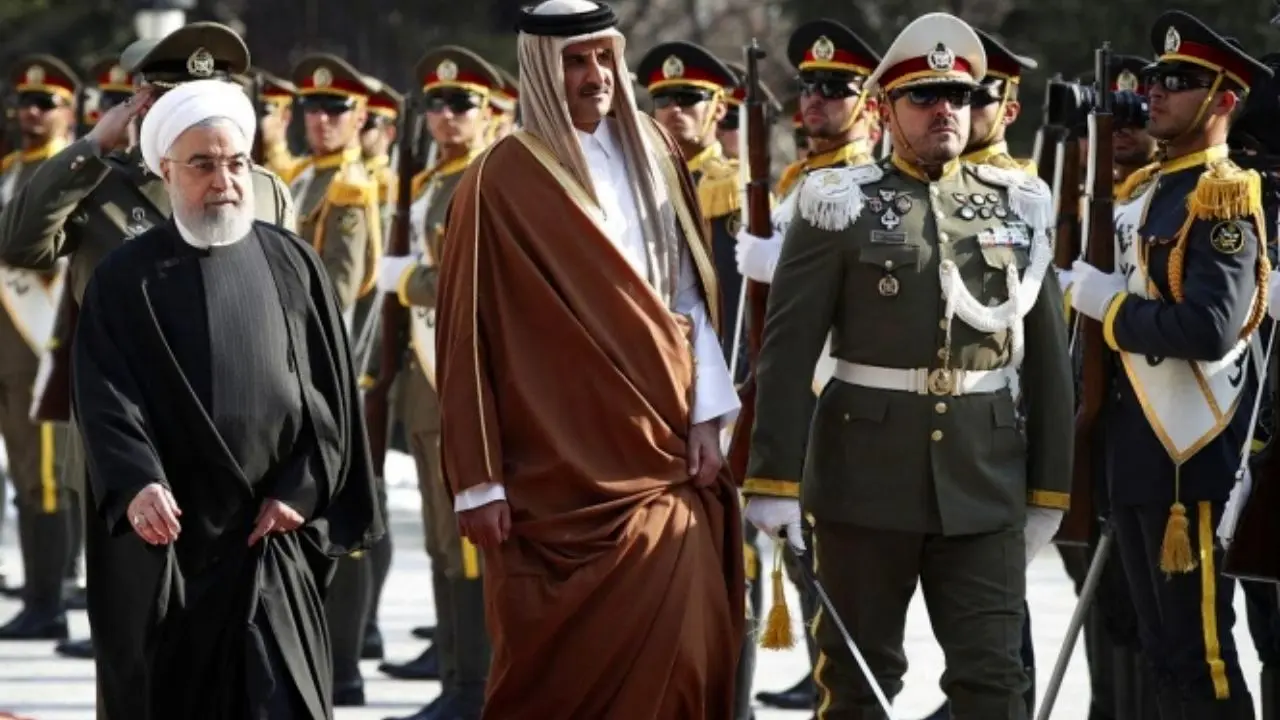 رسانه قطری: دوحه عامل کاهش تنش واشینگتن و تهران بود
