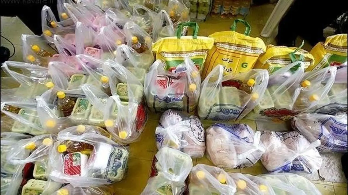 توزیع سبد کالا بین مددجویان ورامین و پیشوا