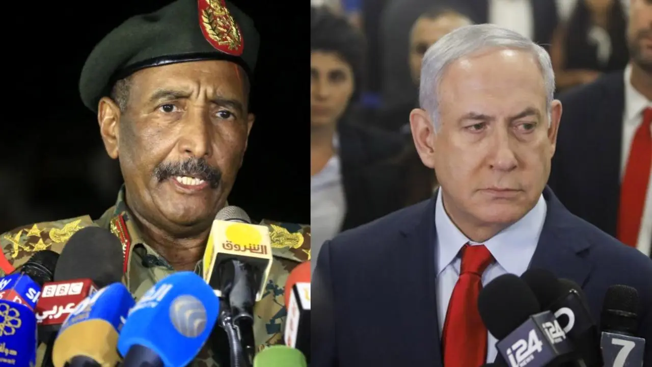 گروه‌های فلسطینی دیدار رئیس شورای حاکمیتی سودان با نتانیاهو را محکوم کردند