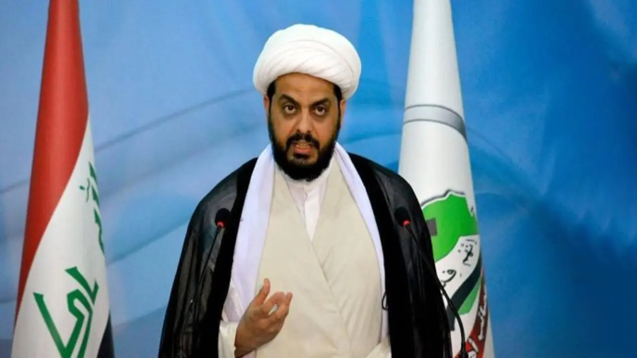 شیخ قیس الخزعلی: «سردار سلیمانی» ارتباط یک مسئول عالیرتبه عراقی با سیا را ثابت کرد