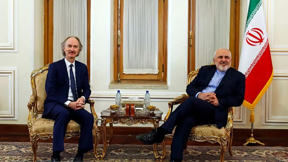 نماینده ویژه دبیرکل سازمان ملل در امور سوریه با «ظریف» دیدار کرد