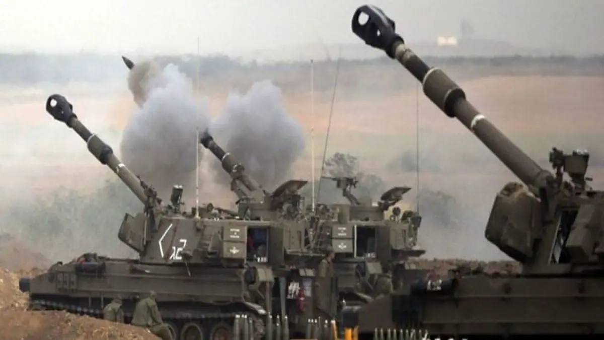 حمله توپخانه‌ای رژیم صهیونیستی به شمال نوار غزه