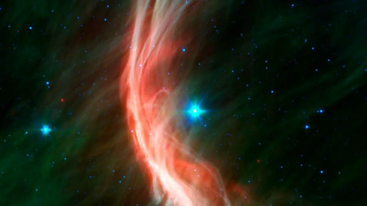 عکس روز ناسا، ستاره فراری