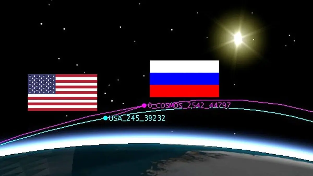 جاسوسی ماهواره روسیه از ماهواره جاسوسی آمریکا!