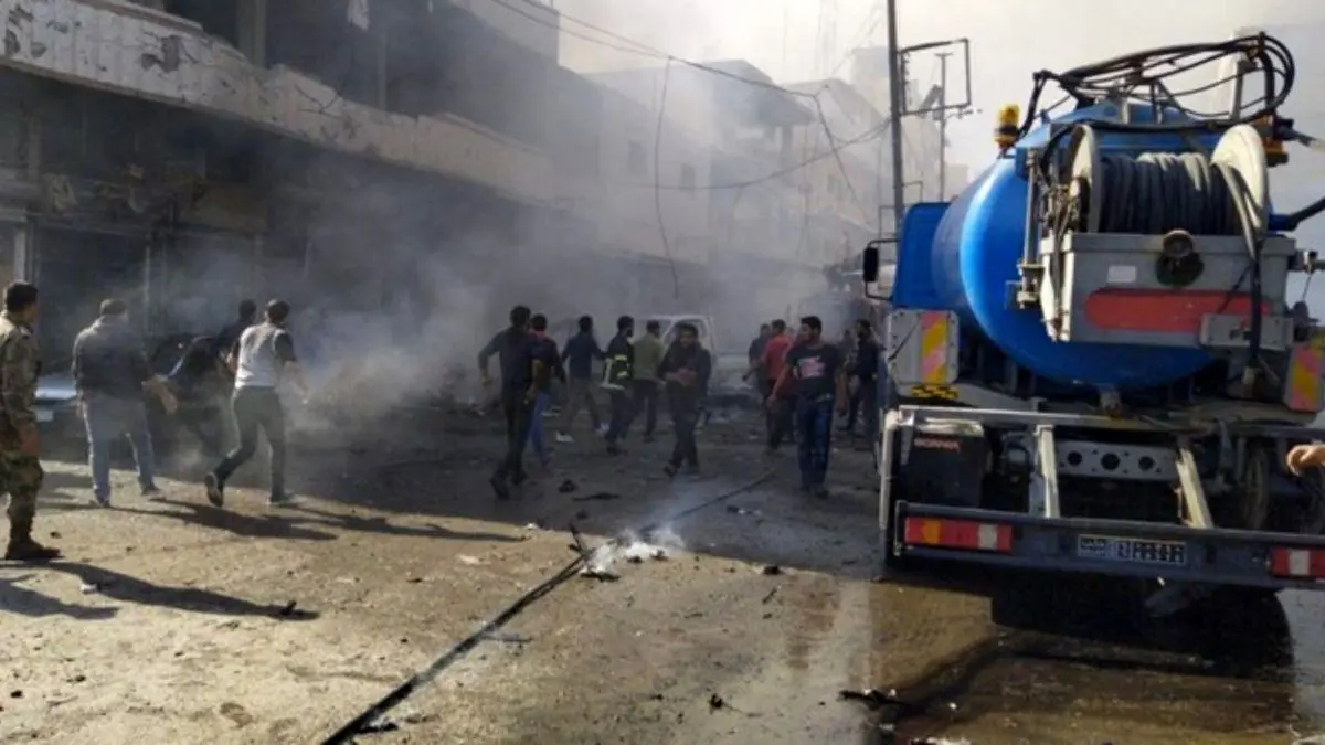 انفجار خودروی بمب‌گذاری‌شده در «عفرین» سوریه 8 کشته به‌جا گذاشت + ویدئو