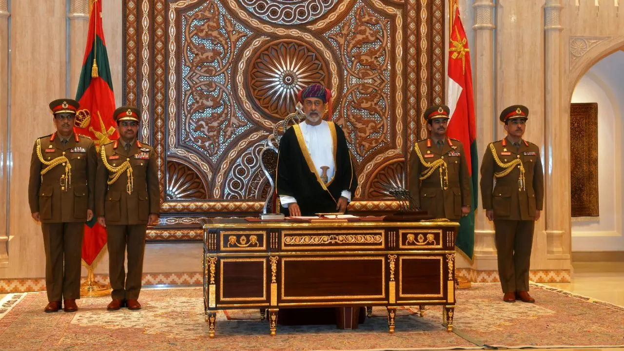 پادشاه جدید عمان سالگرد پیروزی انقلاب را تبریک گفت
