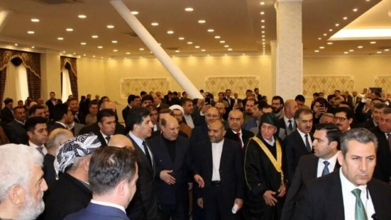 مراسم سالگرد پیروزی انقلاب در کنسولگری ایران در اربیل برگزار شد