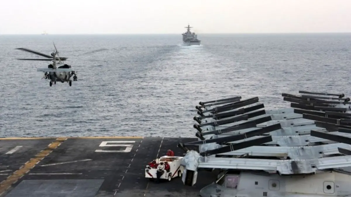 کشتی آمریکایی «یو اس اس باتان» وارد خلیج فارس شد