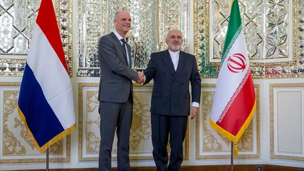 وزیر خارجه هلند با محمدجواد ظریف دیدار کرد