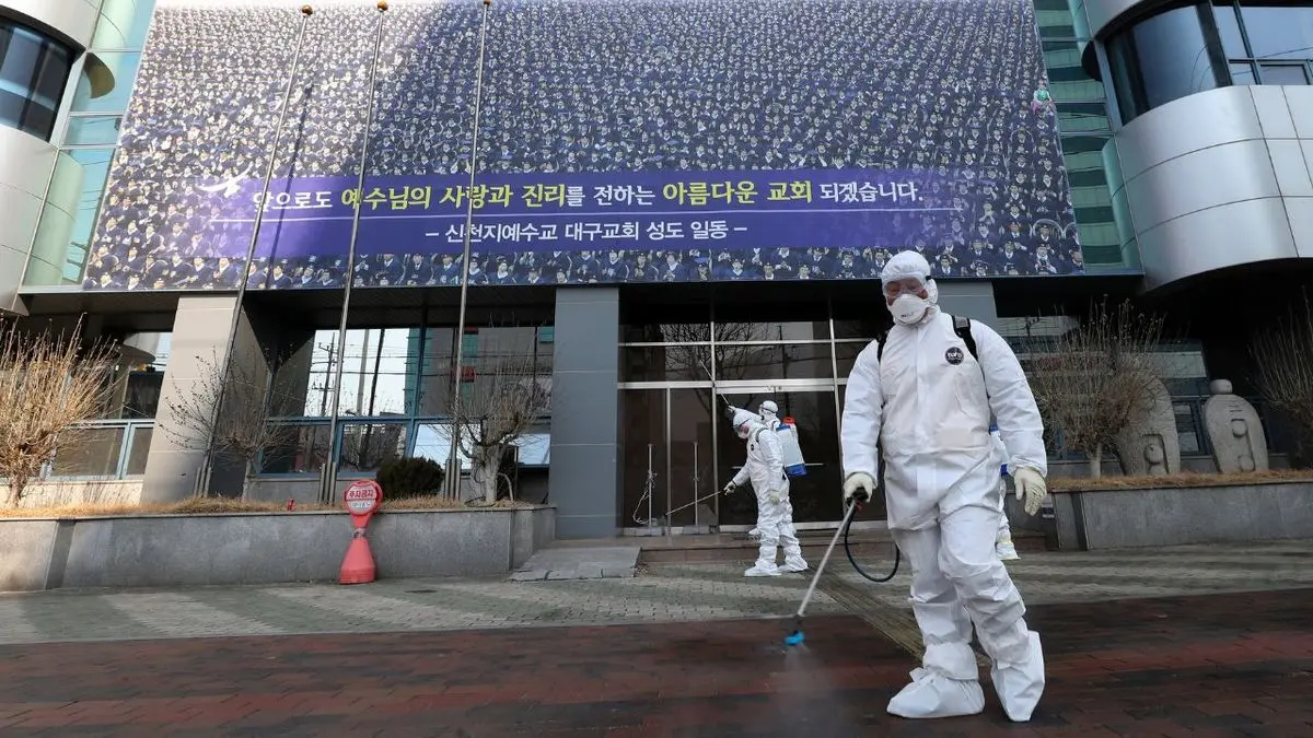 قربانیان ویروس کرونا در «کره‌جنوبی» به 556 نفر افزایش یافت