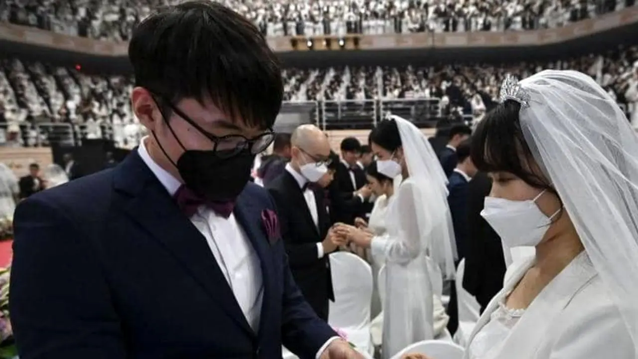 با وجود ویروس کرونا، عروسی دسته‌جمعی در فیلیپین برگزار شد