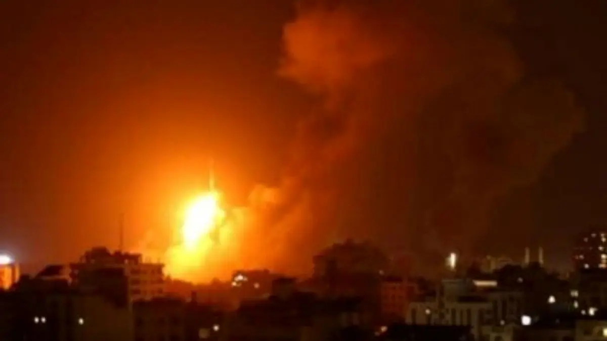 جنگنده‌های اسرائیلی به نوار غزه حمله کردند
