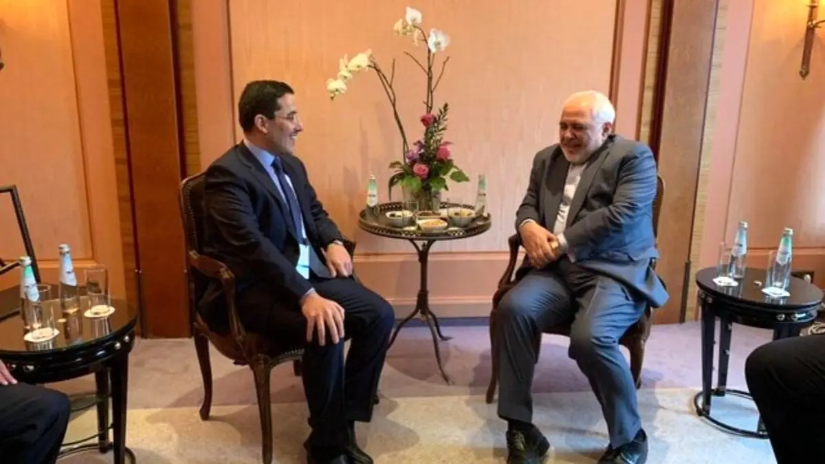 ظریف با وزیر امور خارجه کویت دیدار کرد