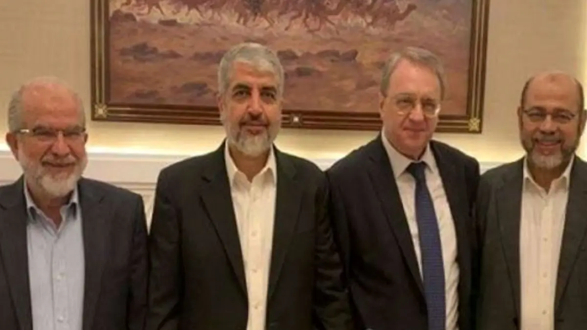 دیدار «بوگدانوف» با سران حماس در دوحه؛ تأکید بر رد معامله قرن
