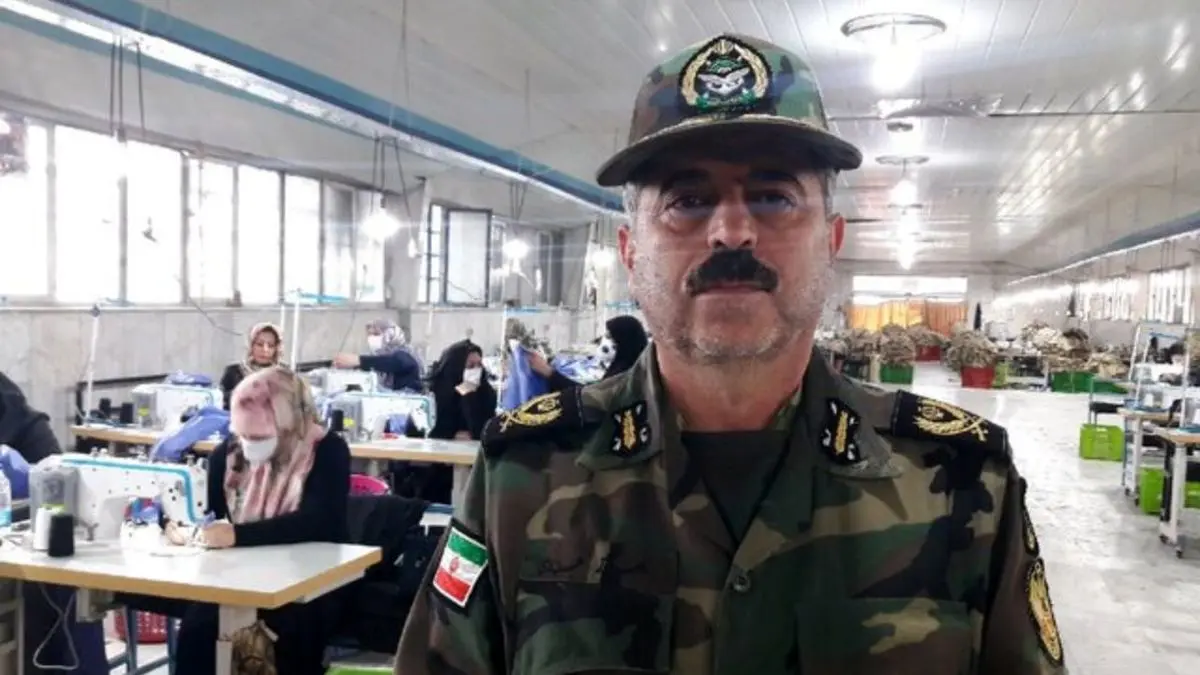 تولید ماسک و لباس‌های حفاظتی در نیروی زمینی ارتش