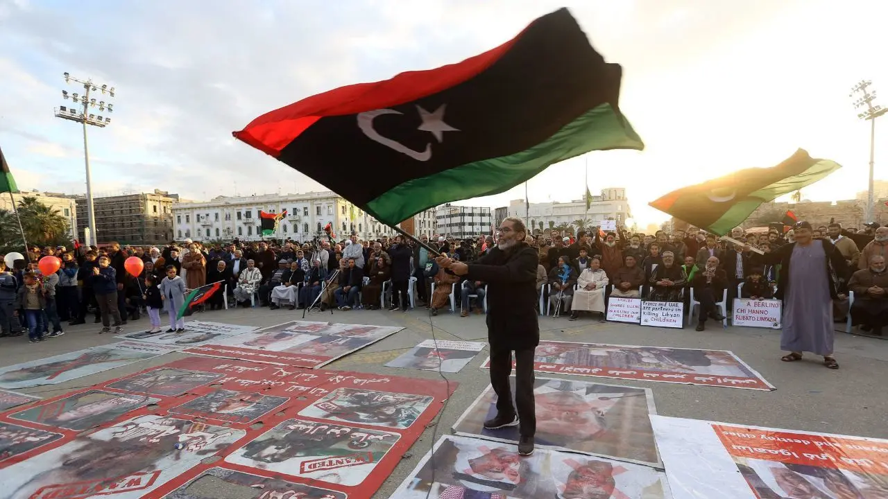 سفارت دولت لیبی در دمشق بازگشایی شد