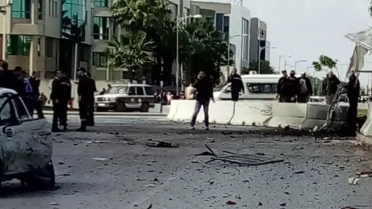 وقوع انفجار در نزدیک سفارت آمریکا در تونس