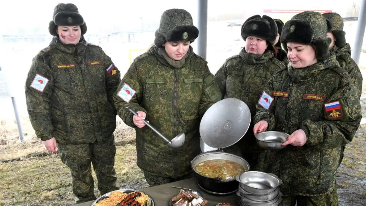 دختر شایسته ارتش روسیه انتخاب می‌شود + عکس