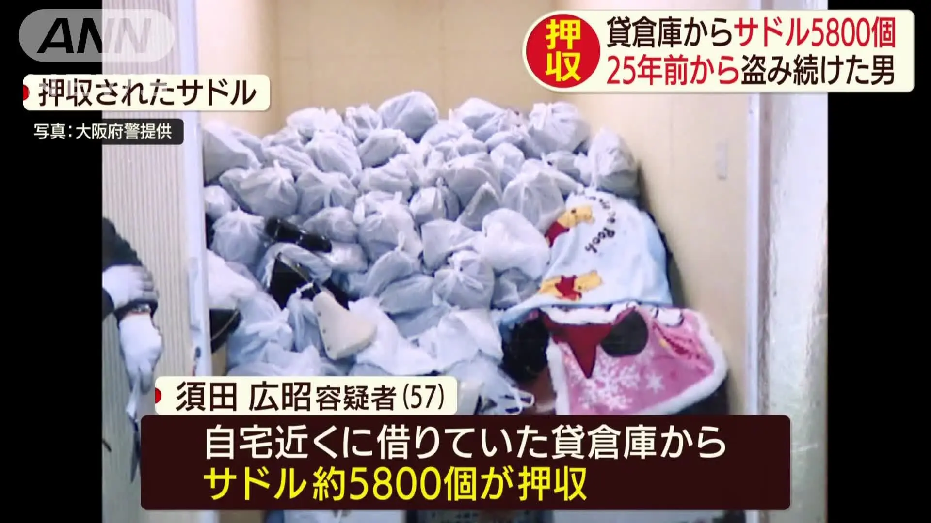اعتراف راننده کامیون ژاپنی به سرقت 5800 صندلی دوچرخه + ویدئو