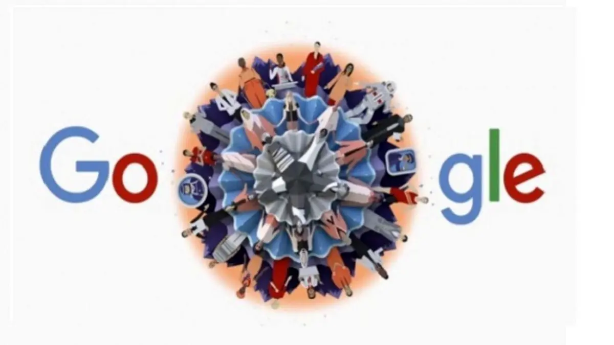 لوگوی گوگل به مناسبت «روز جهانی زن» تغییر کرد