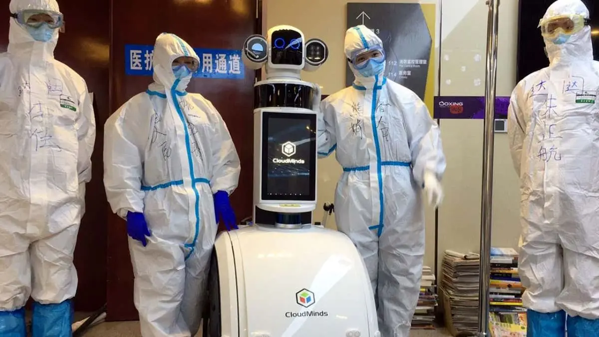 ربات هوشمند از ابتلای پرستاران به «کرونا» محافظت می‌کند