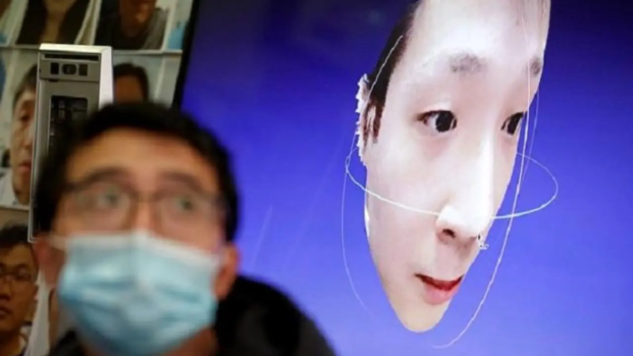 چین اپلیکیشن تشخیص چهره پشت ماسک را فعال کرد