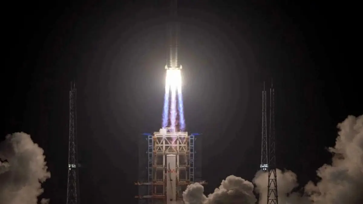 موشک چین در نخستین پرتاب خود شکست خورد