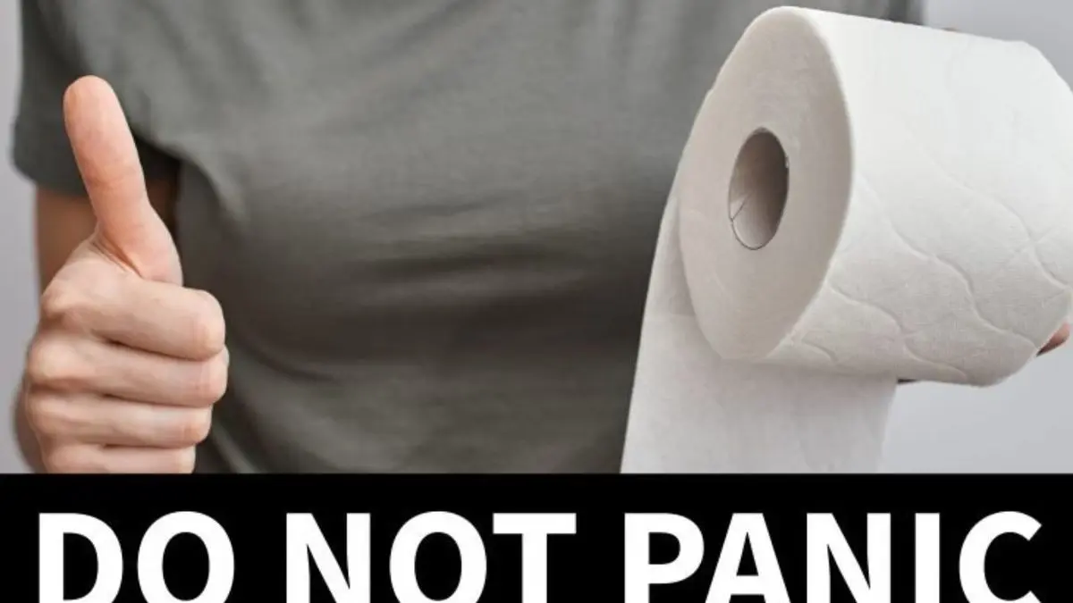 به خاطر دستمال توالت تماس نگیرید