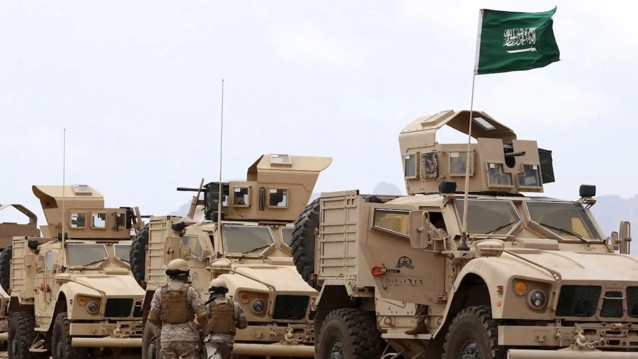عربستان کاروانی از تجهیزات نظامی به عدن فرستاد
