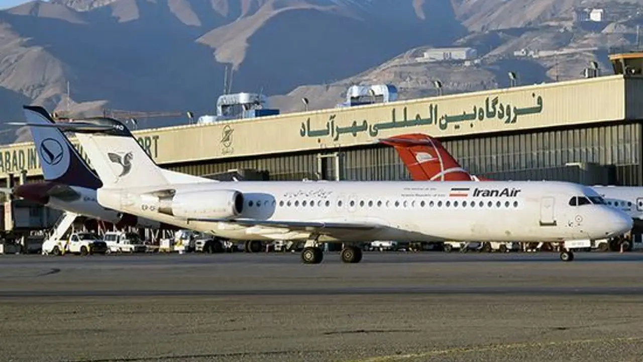 کاهش 76درصدی مسافران پروازهای مهرآباد از 25 اسفند 98 تا 12 فروردین 99