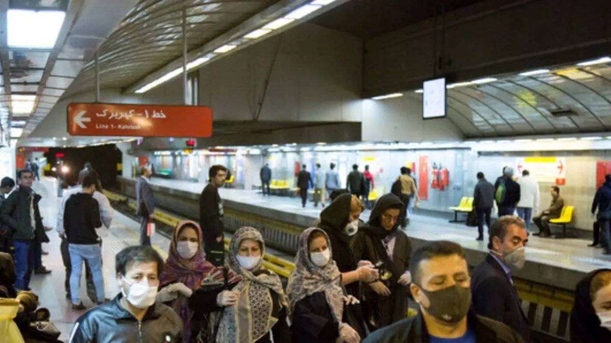 نگرانی برای پایتخت؛ طرح فاصله‌گذاری اجتماعی در مترو اجرا نشد